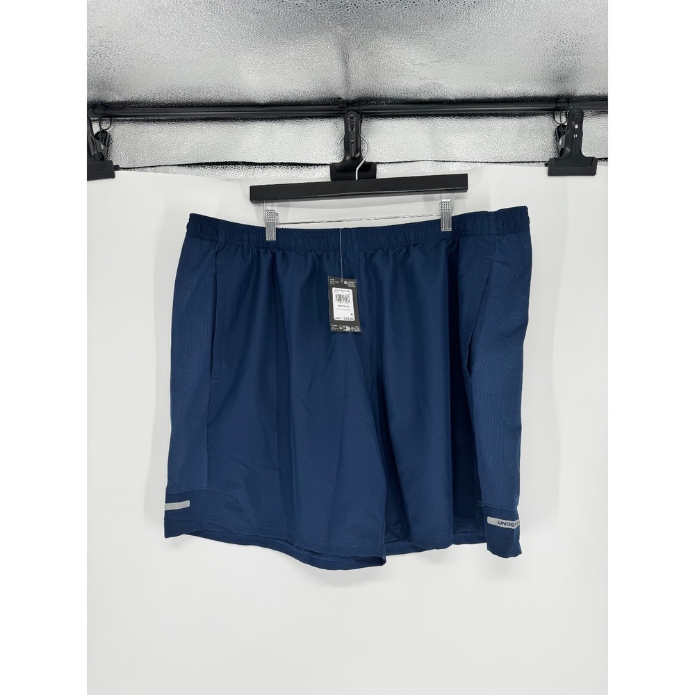 Under Armour Tech Utility Shorts Mens 3XL Navy Athletic Performance Gym Pockets